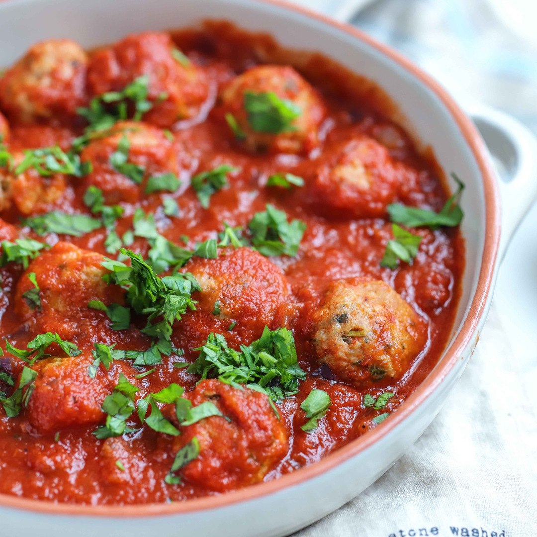 Easy Pork Meatballs in Tomato Sauce